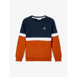NAME IT Kids Neelo Sweatshirt - Burnt Brick