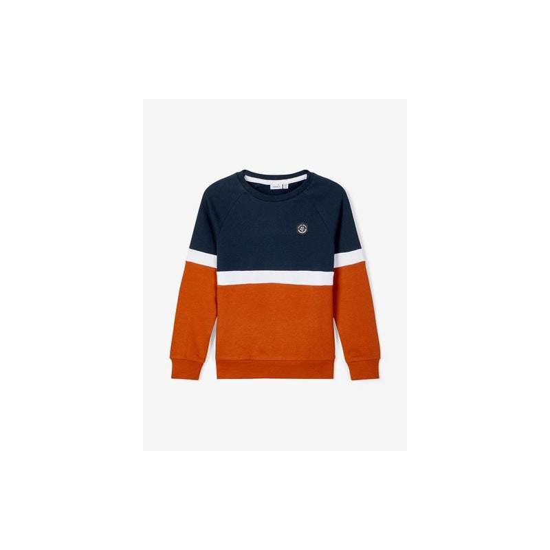 NAME IT Kids Neelo Sweatshirt - Burnt Brick