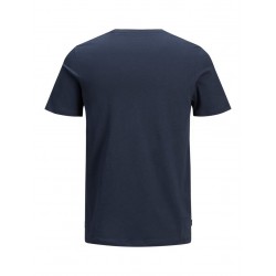 JACK & JONES Organic Basic Slim Fit T-shirt - Navy