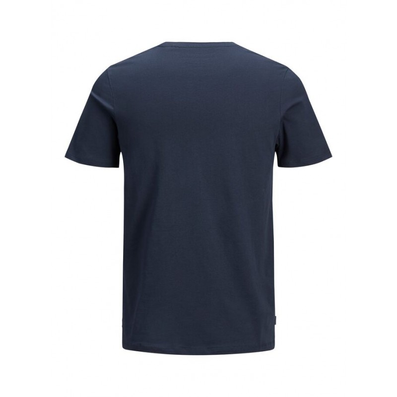 JACK & JONES Organic Basic Slim Fit T-shirt - Navy