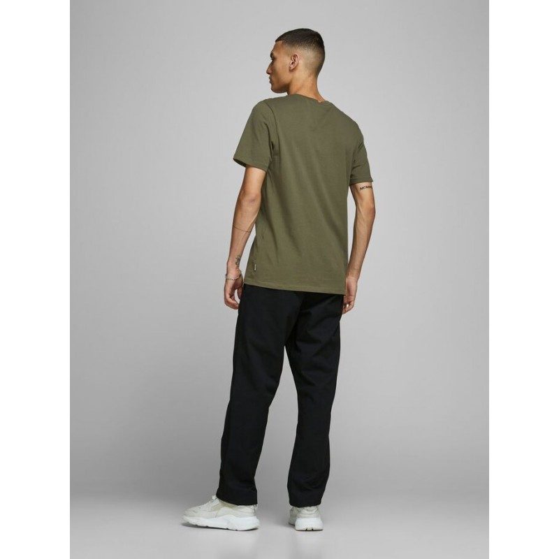 JACK & JONES Organic Basic T-shirt - Olive Night