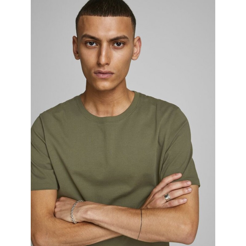 JACK & JONES Organic Basic T-shirt - Olive Night