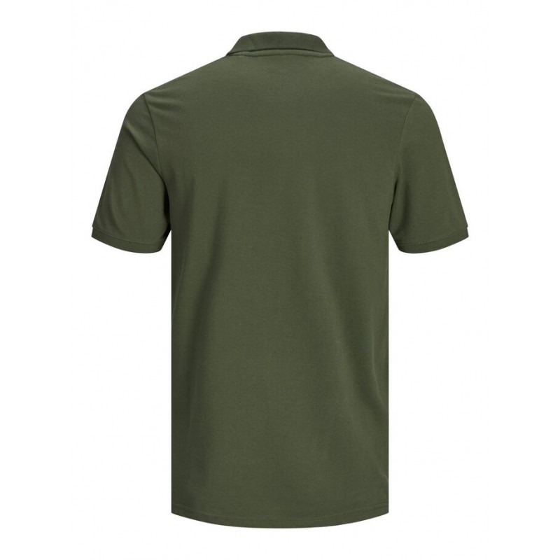 JACK & JONES BASIC POLO SS SLIM FIT- OLIVE NIGHT