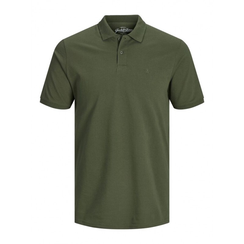 JACK & JONES BASIC POLO SS SLIM FIT- OLIVE NIGHT