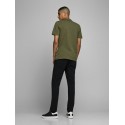 JACK & JONES BASIC POLO SS SLIM FIT- OLIVE NIGHT