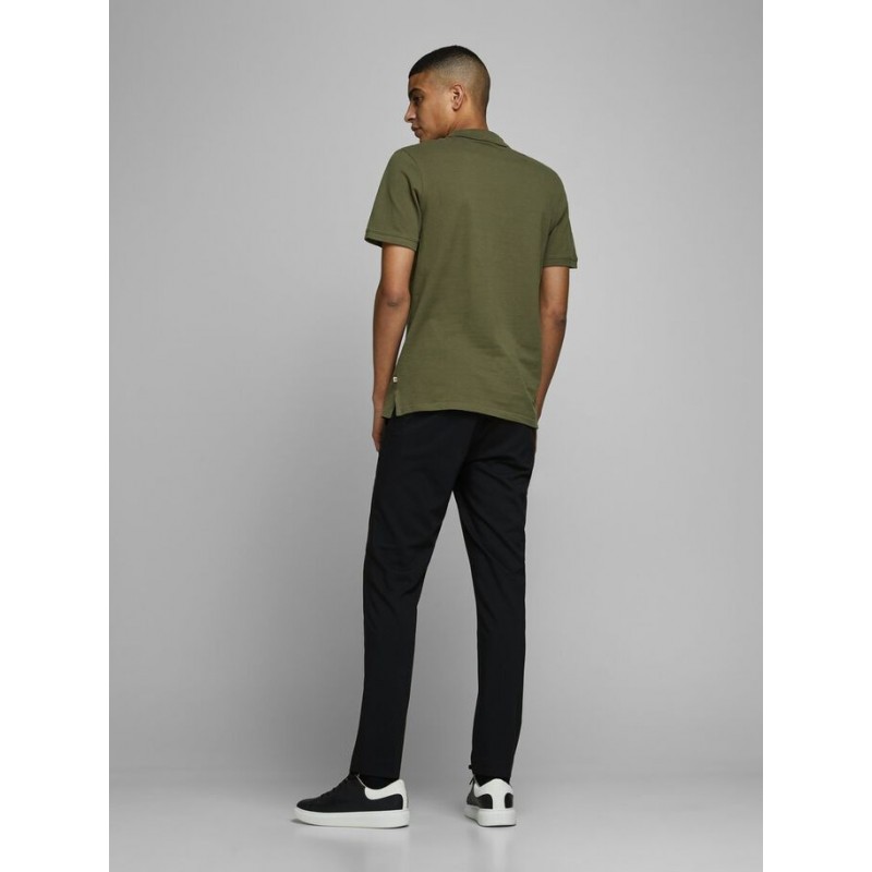 JACK & JONES BASIC POLO SS SLIM FIT- OLIVE NIGHT