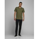 JACK & JONES BASIC POLO SS SLIM FIT- OLIVE NIGHT