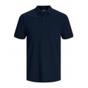 JACK & JONES BASIC POLO SS SLIM FIT- NAVY BLAZER