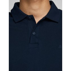 JACK & JONES BASIC POLO SS SLIM FIT- NAVY BLAZER