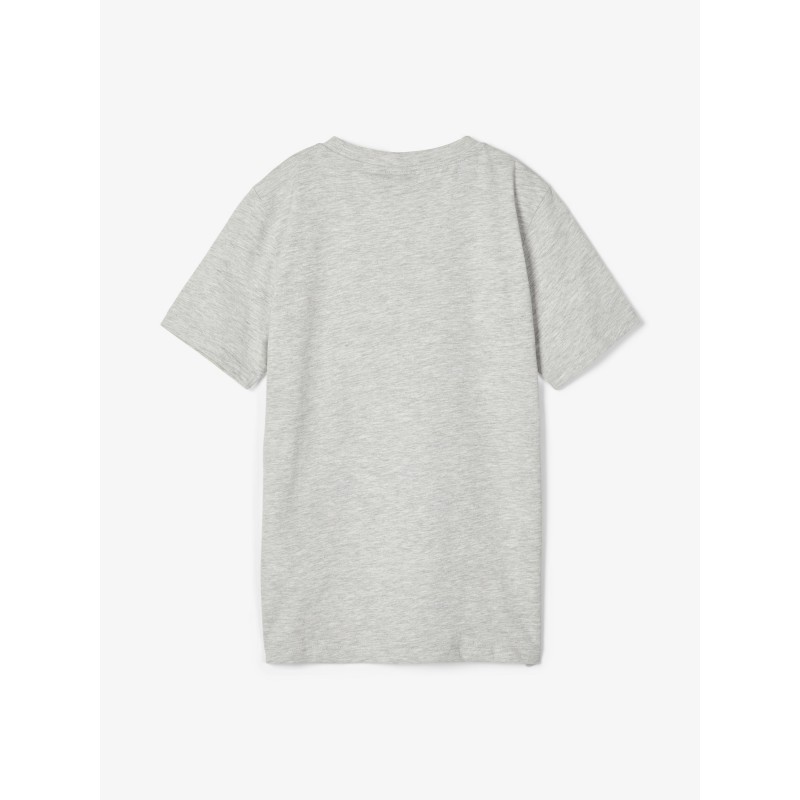 LMTD Noonie S/S T-shirt - Light Grey Melange