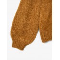 NAME IT KIDS Nnit Ls Strikbluse M. Ballonærmer - Monks Robe
