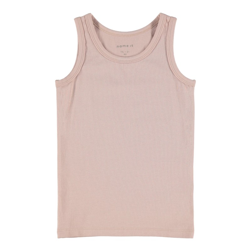 NAME IT MINI TANK TOP 2 PACK - PALE MAUVE/FLOWER
