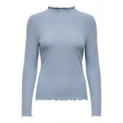 ONLY Emma L/S Højhalset Top - Infinity