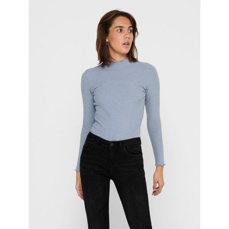 ONLY Emma L/S Højhalset Top - Infinity