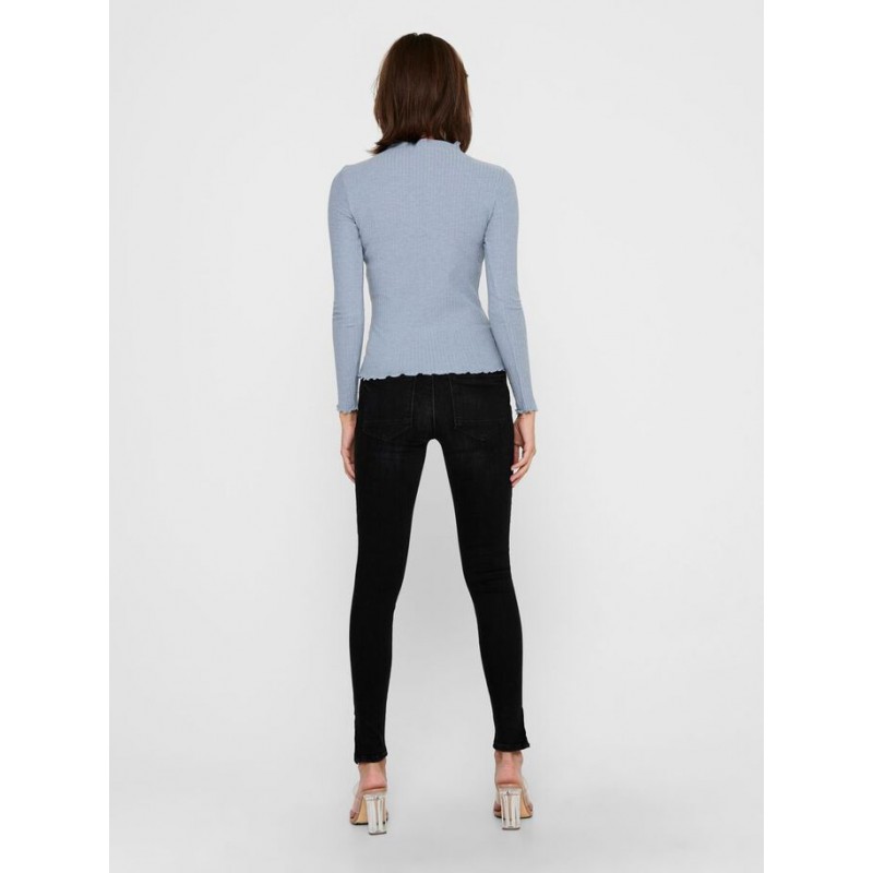 ONLY Emma L/S Højhalset Top - Infinity