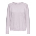 ONLY Lesly Kings L/S Strik Pullover - Orchid Petal