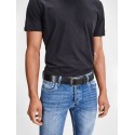 JACK & JONES Paul Læder Bælte - Sort