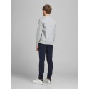 JACK & JONES JR BASIC SWEATSHIRT - LIGHT GREY