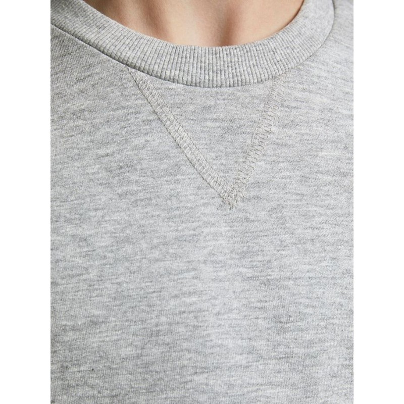 JACK & JONES JR BASIC SWEATSHIRT - LIGHT GREY