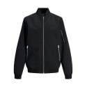 JACK & JONES JR Rush Bomber Jakke - Sort
