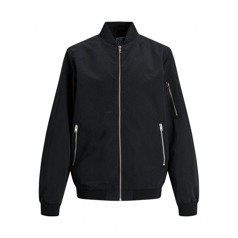 JACK & JONES JR Rush Bomber Jakke - Sort