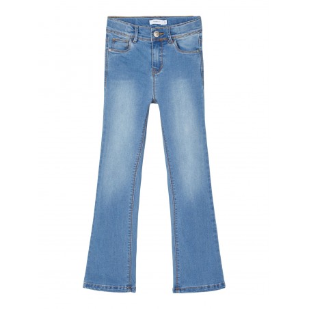 NAME IT Kids Polly Trillas HW Jeans - Medium Blue Denim
