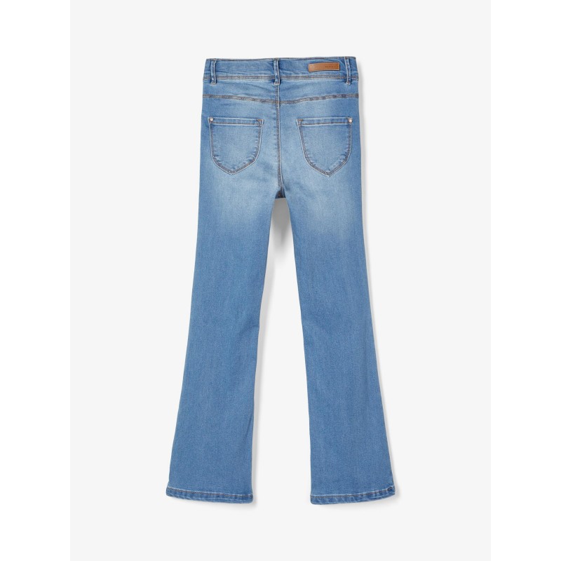 NAME IT Kids Polly Trillas HW Jeans - Medium Blue Denim