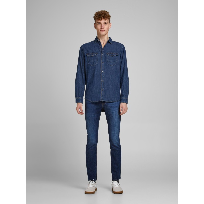 JACK & JONES Glenn Felix slim fit jeans - Blue Denim