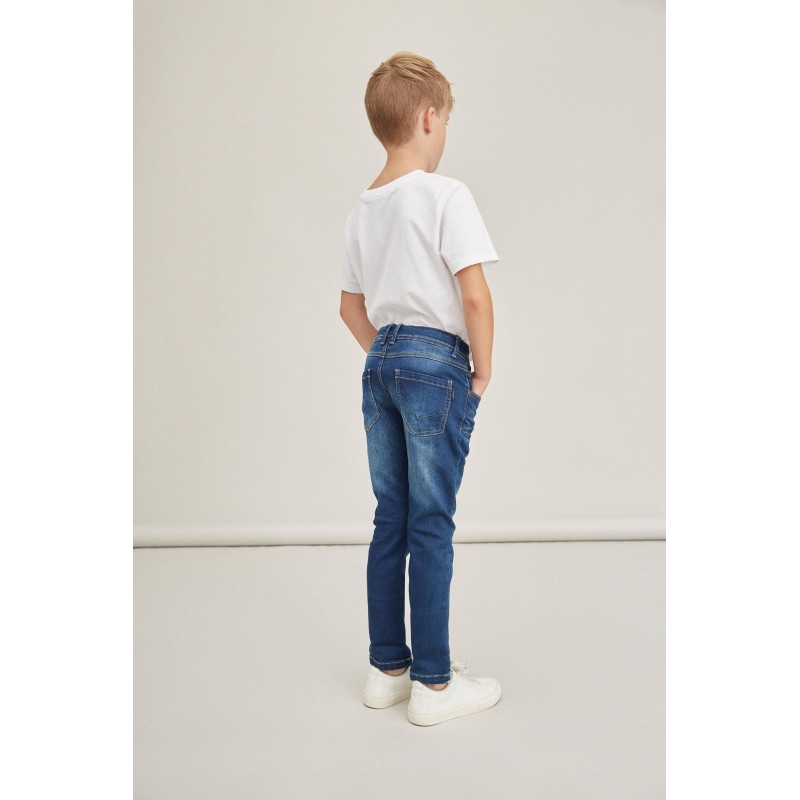 NAME IT Kids Robin Sweat Denim  - Dark Blue Denim