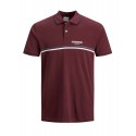 JACK & JONES PLUS SHAKER POLO S/S