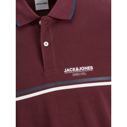 JACK & JONES PLUS SHAKER POLO S/S