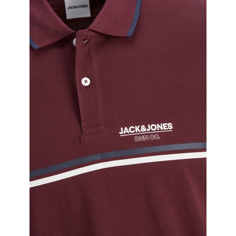 JACK & JONES PLUS SHAKER POLO S/S