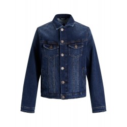 JACK & JONES Junior Denim jakke - Blue Indigo Denim