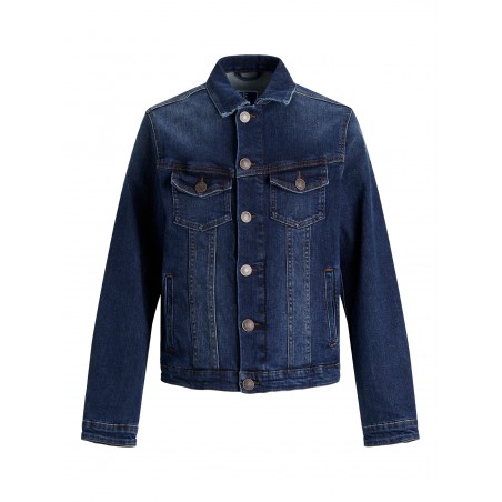 JACK & JONES Junior Denim jakke - Blue Indigo Denim