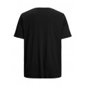 JACK & JONES PLUS LOGO S/S T-SHIRT 2-PACK - Sort + Navy