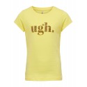 KIDS ONLY Julia Fit S/S "UGH" T-shirt - Pineapple Slice