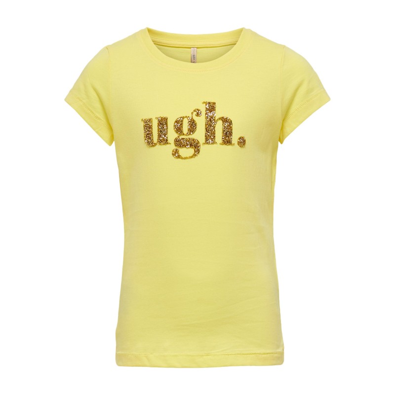 KIDS ONLY Julia Fit S/S "UGH" T-shirt - Pineapple Slice