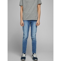 JACK & JONES Junior Liam Skinny Jeans - Medium Blue Denim