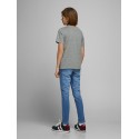 JACK & JONES Junior Liam Skinny Jeans - Medium Blue Denim