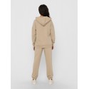 ONLY FEEL LIFE L/S SWEATHOOD - HUMUS