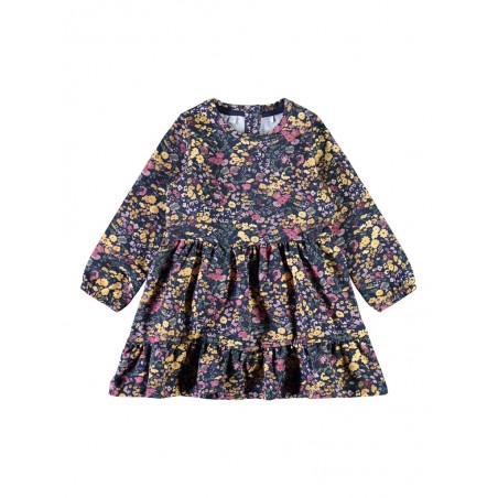 NAME IT Mini Bada Sweat Kjole - Dark Sapphire