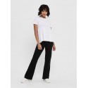 JDY Pretty flare pants - Black