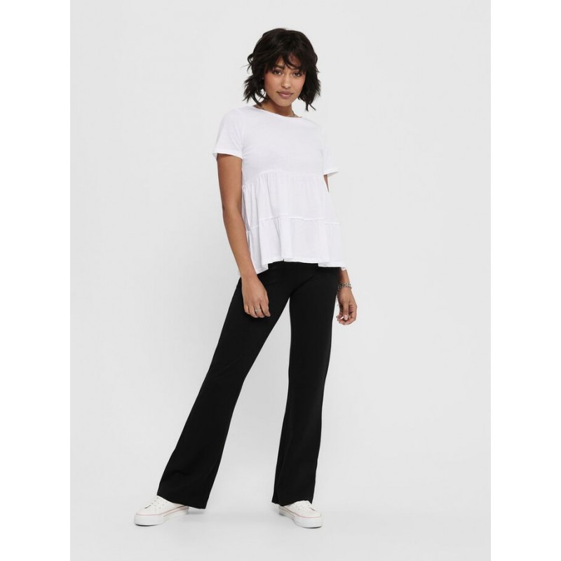 JDY Pretty flare pants - Black
