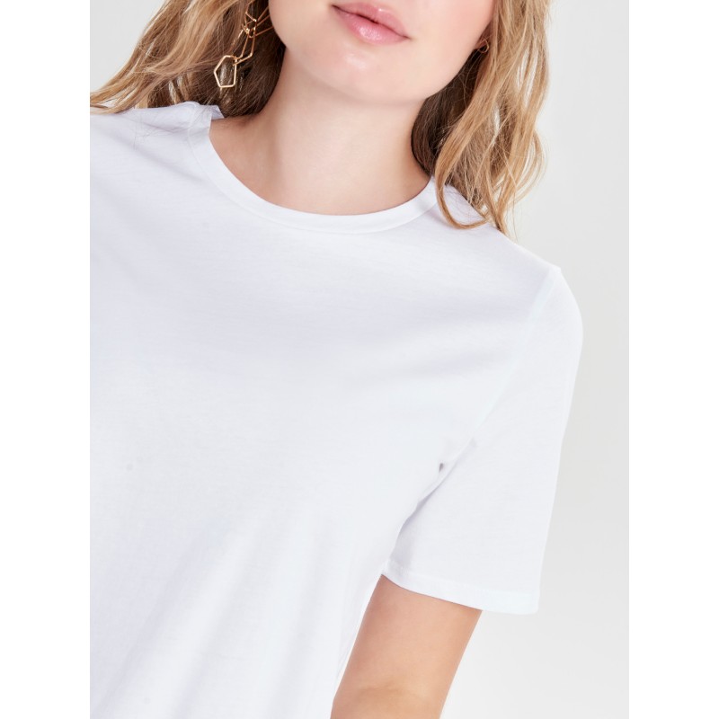 ONLY ONLY LIFE S/S TOP - WHITE