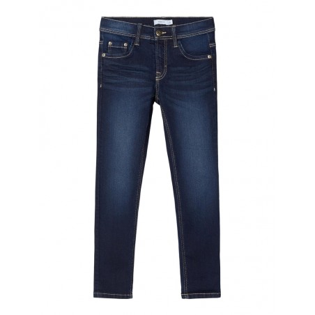 NAME IT Kids Silas Denim Thris Jeans - Dark Blue Denim
