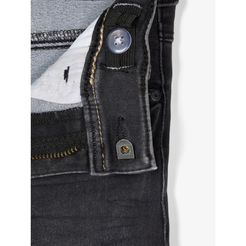 NAME IT Kids Polly Denim Tindy HW Jeans - Black Denim