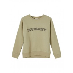 Name It kids Bille sweatshirt - Silver Sage