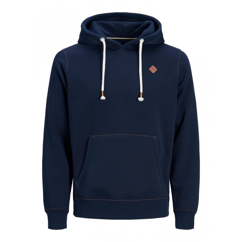 JACK & JONES PLUS Tons Hoodie - Navy Blazer