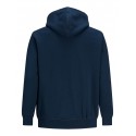 JACK & JONES PLUS Tons Hoodie - Navy Blazer