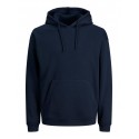 JACK & JONES PLUS Brink Hoodie - Navy Blazer